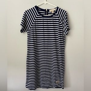 Michael Michael Kors medium blue with white stripes